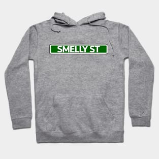 Smelly St Street Sign Hoodie